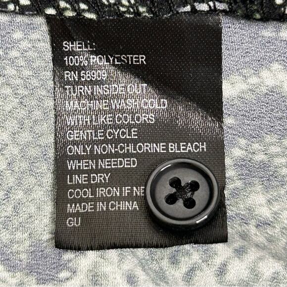 Alex Marie Green Black Snakeskin Dress Size 14 - Picture 10 of 12